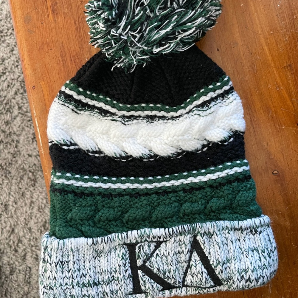Kappa Delta Pom-Pom Winter Hat